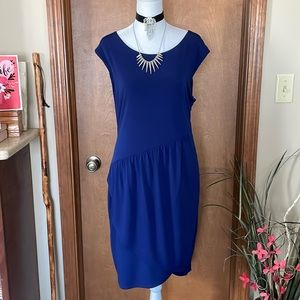 Navy Tee Dress by Express